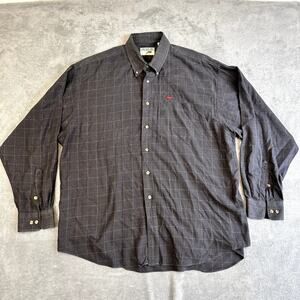 Perlis Cajun Clothing Co Crawfish Button Down Mens XL Preppy